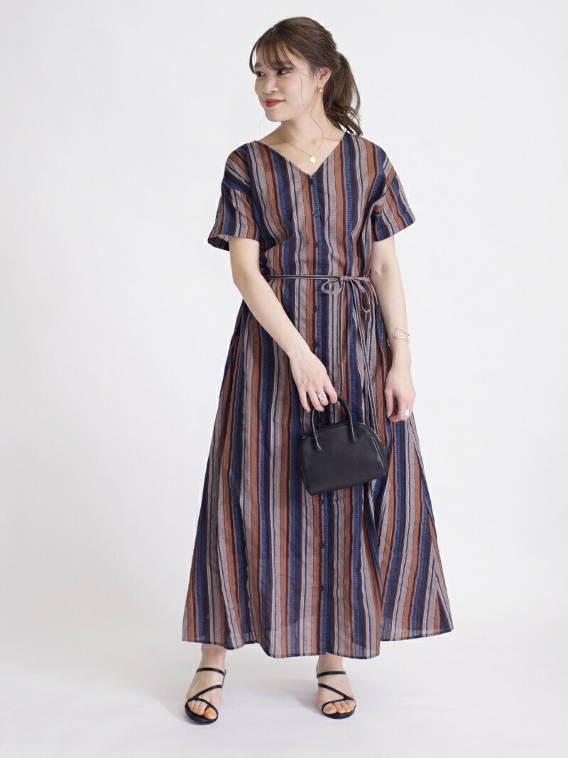 楽天市場 Rakuten Fashion Sale 55 Off オリジナルプリント羽織ワンピース Ships Women シップス ワンピース 半袖ワンピース ブルー ピンク グリーン Rba E 送料無料 Ships シップス