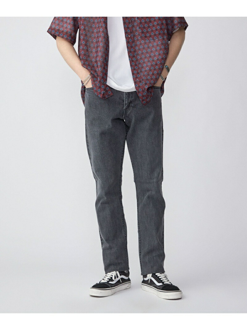 【SALE／50%OFF】SHIPS: オイカワデニム セルビッチ 5ポケット フェードブラック デニムパンツ SHIPS MEN シップス パンツ ジーンズ・デニムパンツ ネイビー ブラック【RBA_E】【送料無料】[ Fashion]