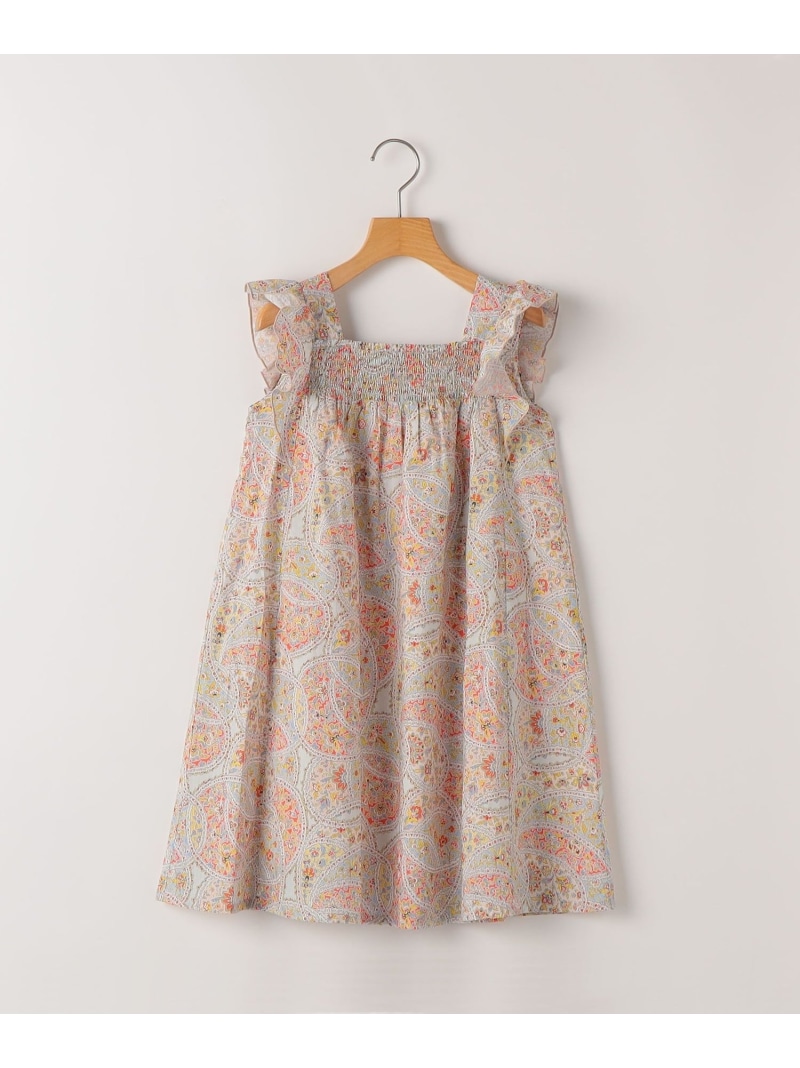 SHIPS KIDS:80~90糎 / リバティ ノースリーブ 衣装 SHIPS KIDS シップス 衣装・お召しもの 衣装 パープル 赤いこと【貨物輸送無料】[ Fashion] キッズファッション-キッズ・ベビー・マタニティ-ワンピース
