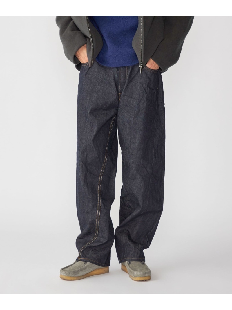 【SHIPS別注】SKEWed: DENIM LV ONE WASH SHIPS MEN シップス ズボン下 デニム・ジーンズズボン下 米国海軍【貨物輸送無料】[ Fashion] ズボン・パンツ-メンズファッション