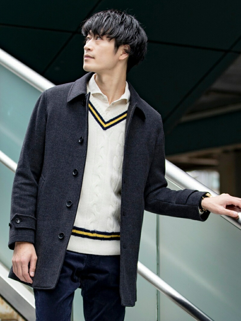 国内外の人気集結 Ships M メンズ Pコート シングル メルトン スーパー140 S ピーコート Worldwidestocktransfer Com