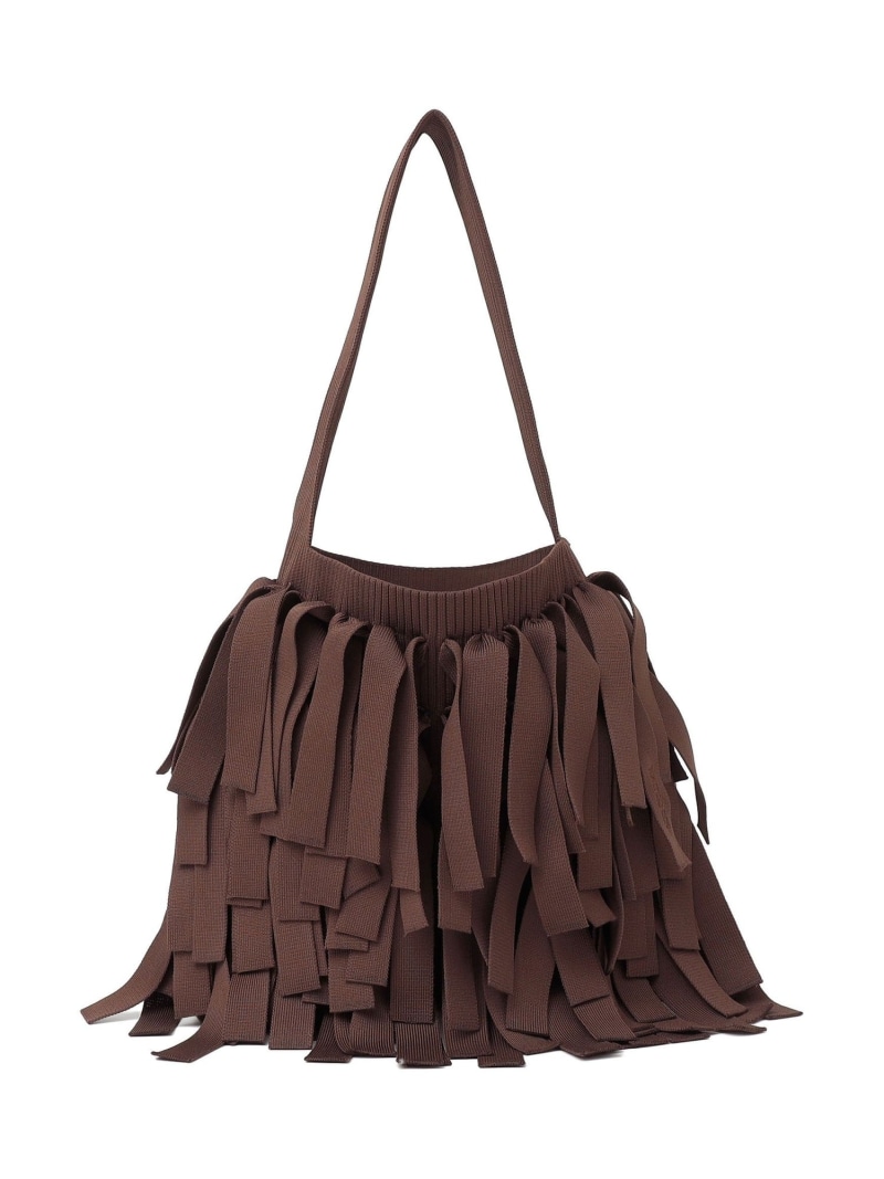 ADD CULUMN:MOP ONE SHOULDER SHIPS WOMEN シップス 御徒面子 ショルダーバッグ 赤銅色 黒いこと【貨物輸送無料】[ Fashion]