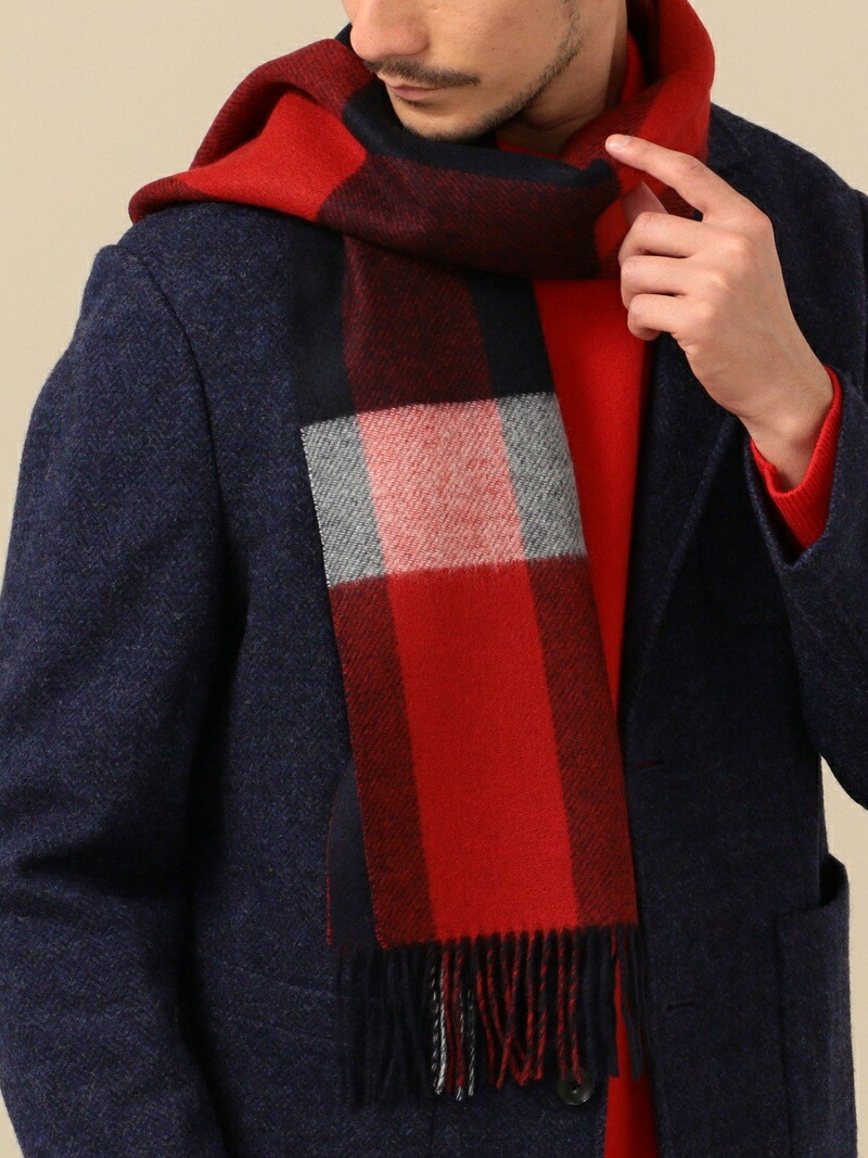 送料無料 楽天市場 Sale 30 Off Ships カシミヤ ダブルフェイス チェック リバーシブルマフラー Ships シップス ファッショングッズ マフラー スヌード レッド グレー ネイビー Rba E 送料無料 Rakuten Fashion Ships シップス 上質で快適 Precisionnm Com