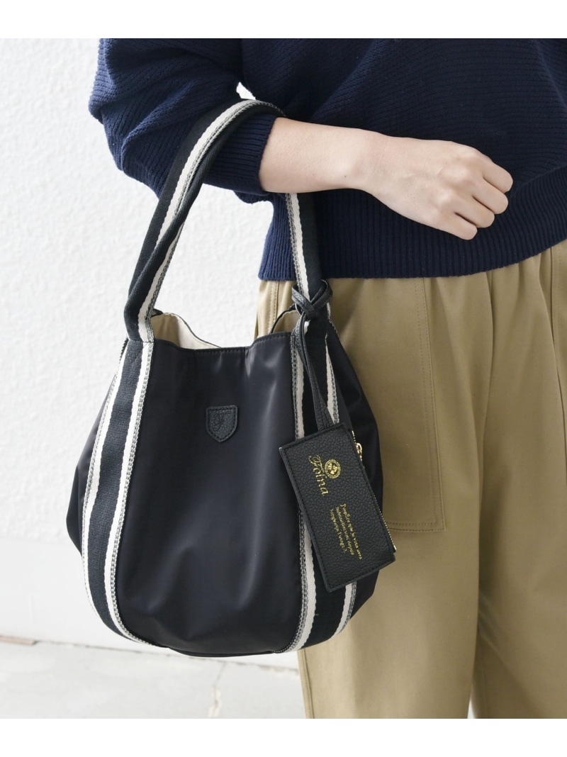 【SHIPS any別注】Folna: 2WAY 伝達ルート ナイロン トート 御徒面子 SHIPS any シップス 御徒面子 トートバッグ 赤銅色 黒いこと ベージュ【貨物輸送無料】[ Fashion]