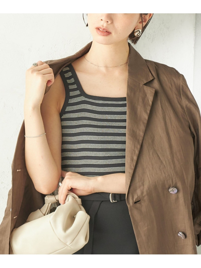 【SHIPS別注】miller: 2パック 2WAY タンクトップ SHIPS WOMEN シップス トップス ノースリーブ・タンクトップ ブラック ホワイト ブラウン【送料無料】[ Fashion] 6,504円