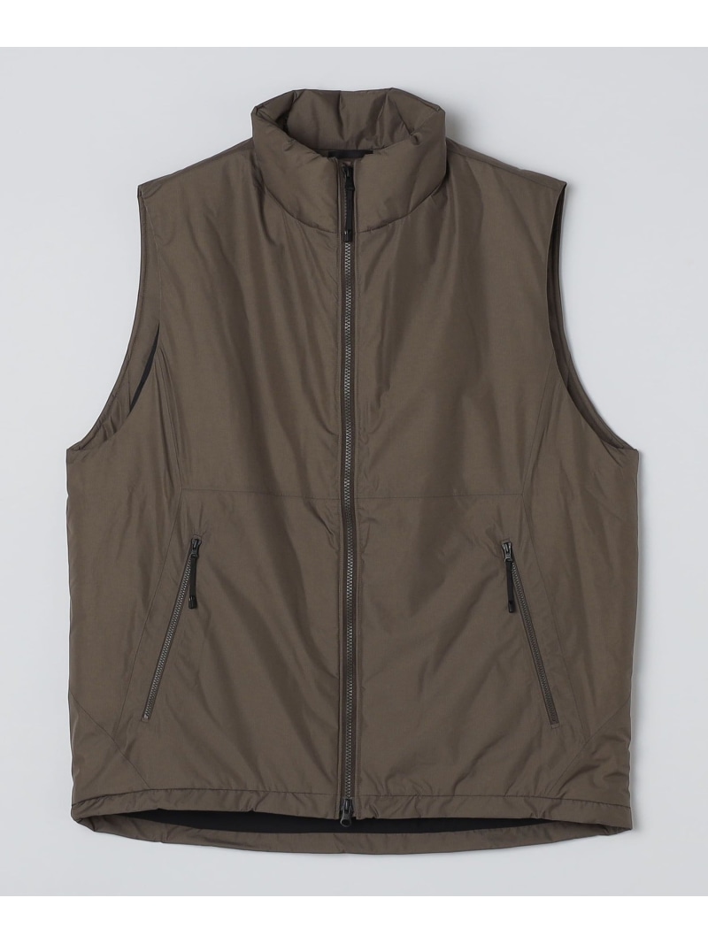 【SALE／30%OFF】Goldwin: WINDSTOPPER(R) BY GORE-TEX LABS PUFFY VEST SHIPS MEN シップス トップス ベスト・ジレ カーキグリーン ブラック【RBA_E】【送料無料】[ Fashion]