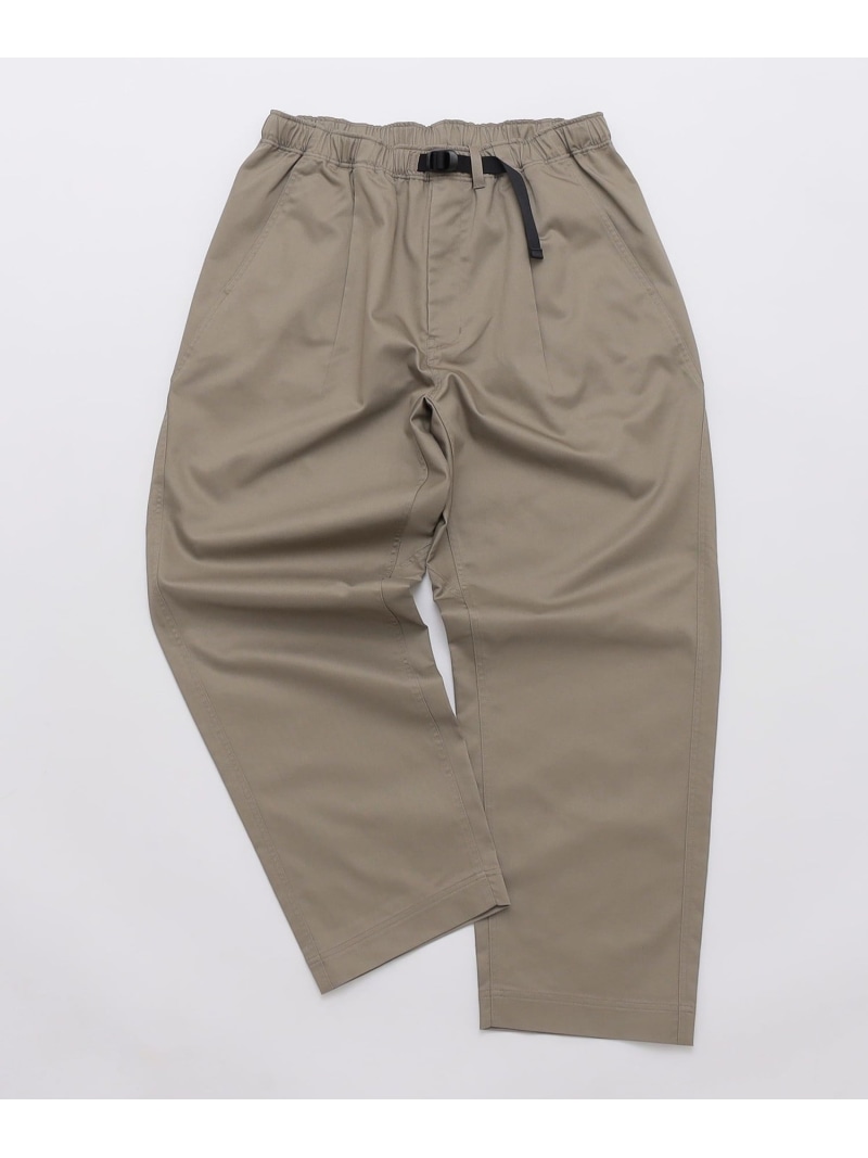 【SALE／30%OFF】Goldwin: TWILL EASY PANTS SHIPS MEN シップス パンツ その他のパンツ ブラック カーキグリーン【RBA_E】【送料無料】[ Fashion]｜SHIPS　シップス 14,553円