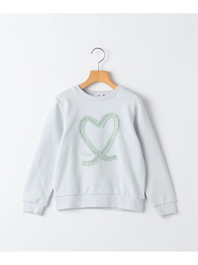 SHIPS KIDS:80~90cm / スパンコール フリル スウェット SHIPS KIDS シップス トップス スウェット・トレーナー【送料無料】[ Fashion]