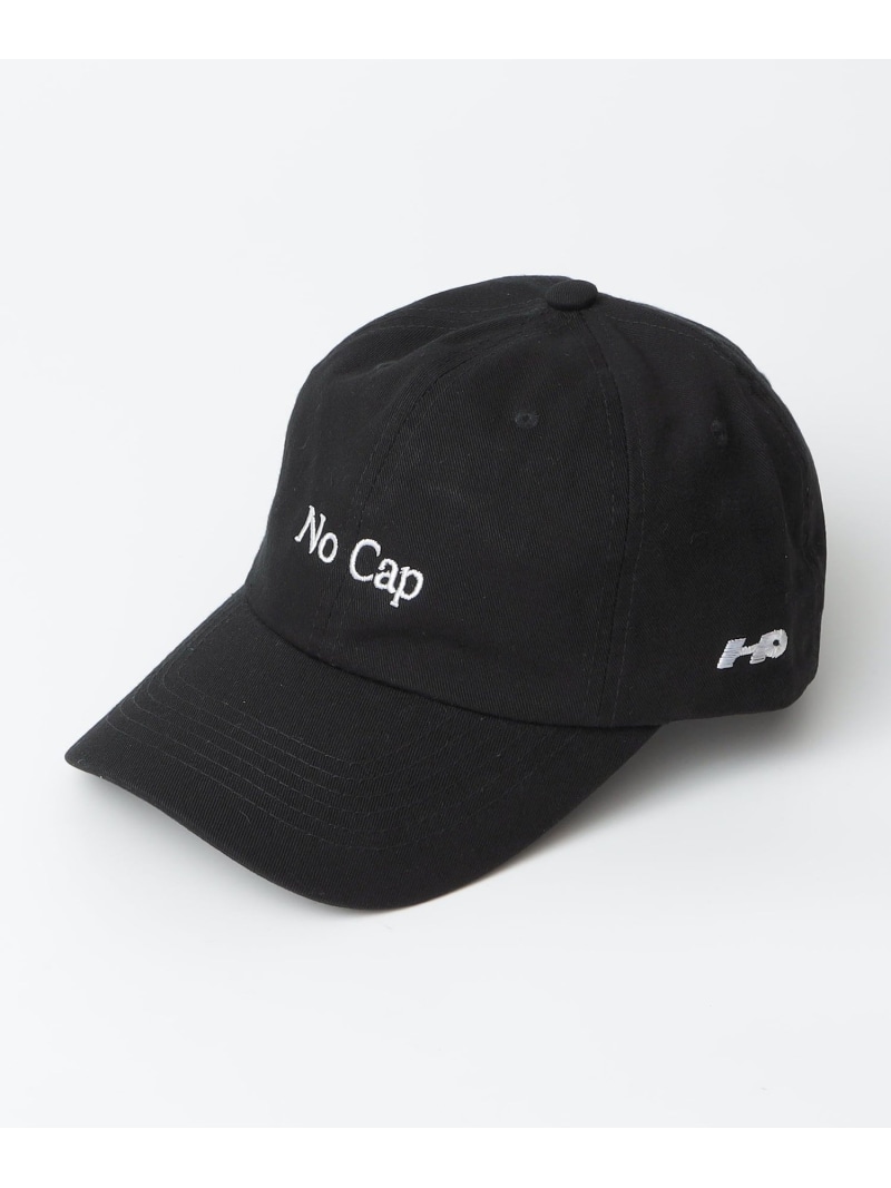 【SHIPS別注】HOHO COCO: NO CAP SHIPS MEN シップス 帽子 キャップ ブラック【送料無料】[ Fashion]