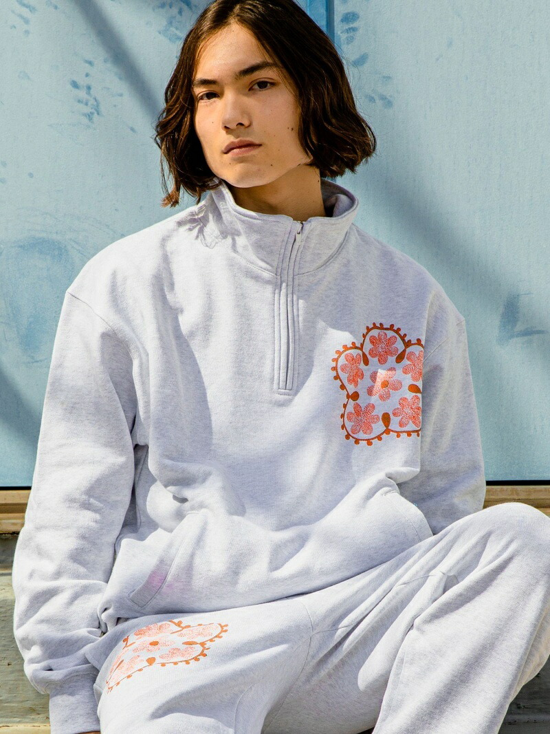 【楽天市場】【SALE／50%OFF】【WEB限定】SHIPS: ROOTS ビッグシルエット プリント ハーフジップ スウェット SHIPS ...
