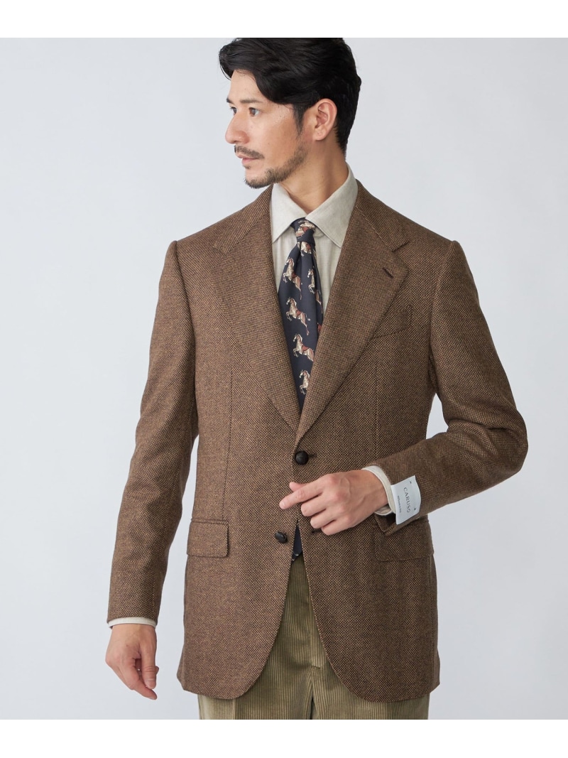 楽天市場】【SALE／50%OFF】CARUSO シアサッカー ピークドラペル 2B