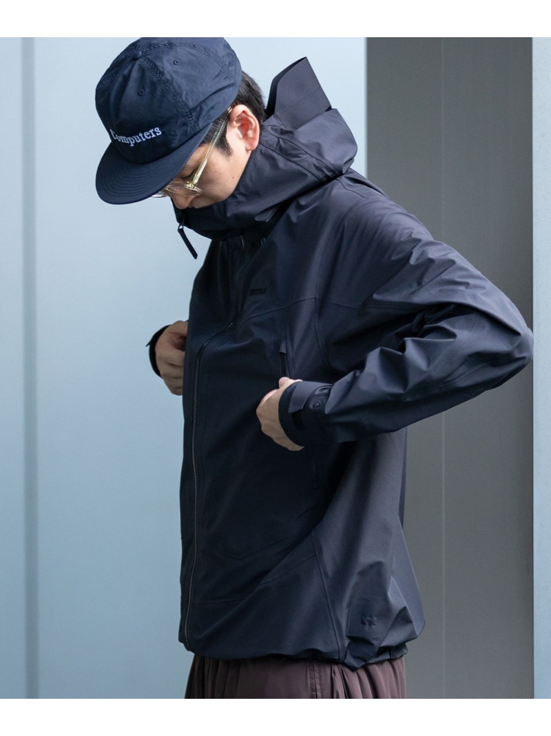 Marmot 透湿、防水コート カバン要らずの多機能シェルコートが誕生！『Name.』×『Marmot