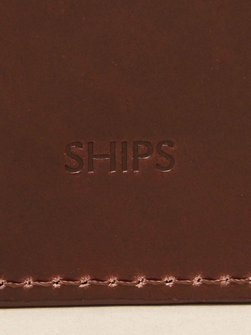 SHIPS: HORWEEN Fashion Rakuten SHIPS カードケース グリーン コインケース コードバン シップス ネイビー