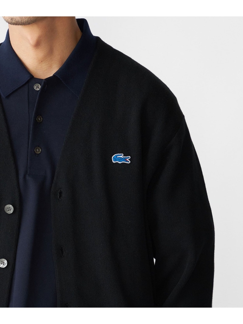 LACOSTE ラコステ スウェットカーディガン 楽天市場】[期間SALE] LACOSTE/ラコステ V Neck Cable Knit