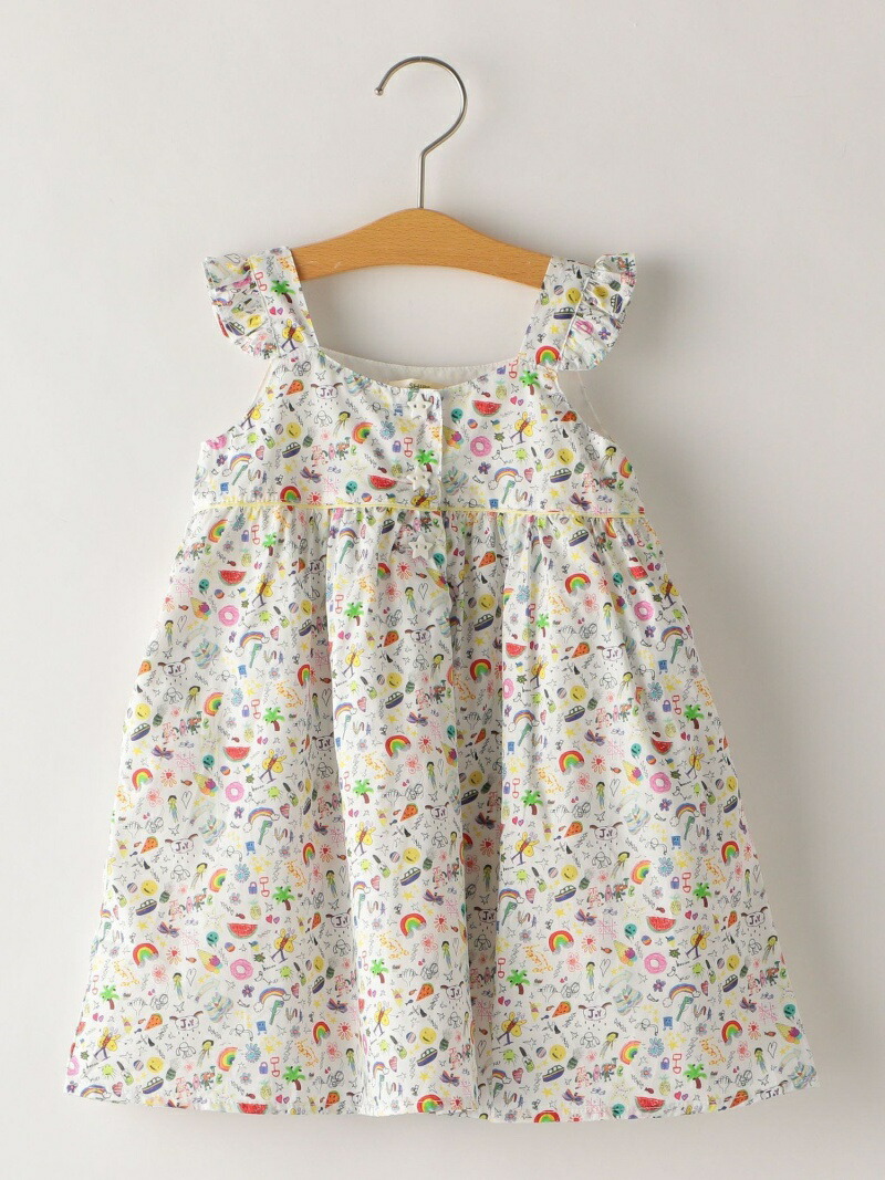 ワンピース フリル Kids リバティ Ships ノースリーブ Fashion ブルー 送料無料 Rakuten レッド キッズワンピース ワンピース シップス Kids Ships ワンピース 90cm 通販 人気 Www Maisbeiras Com