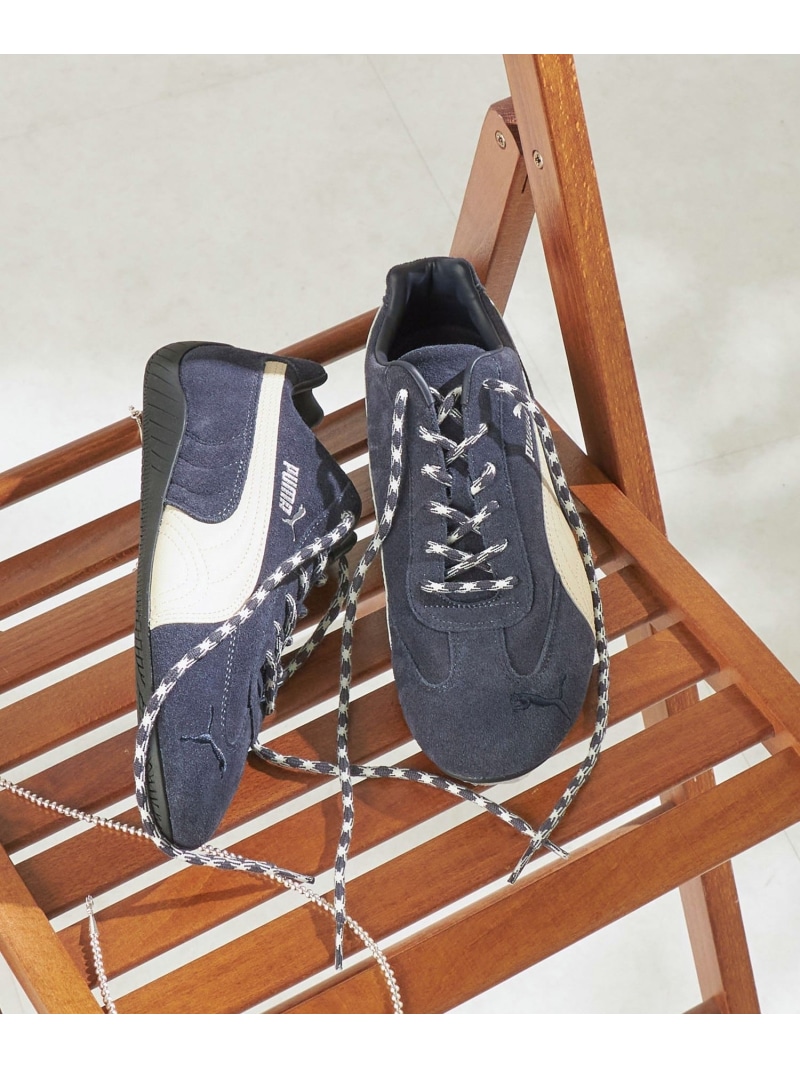 《予約》【SHIPS別注】PUMA: SPEEDCAT OG SHIPS WOMEN シップス シューズ・靴 スニーカー ネイビー【先行予約】*【送料無料】[ Fashion]