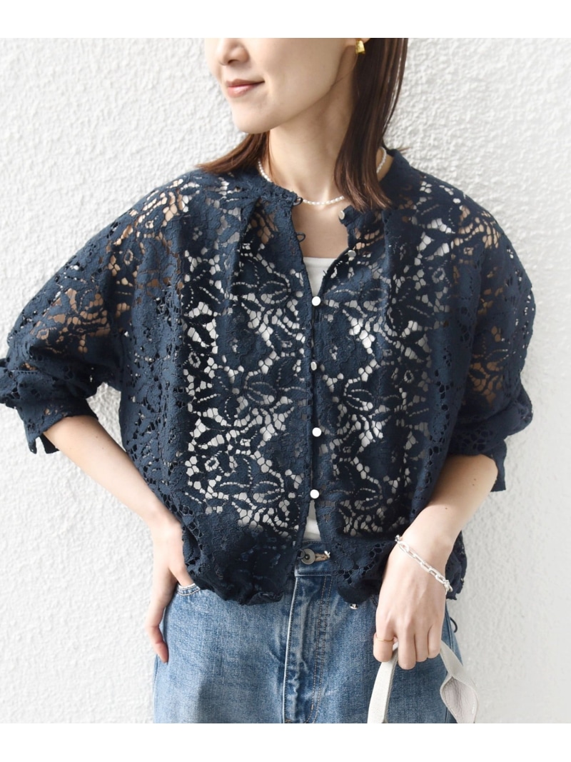 楽天市場】【SALE／30%OFF】＜手洗い可能＞裾 ドロスト レース 
