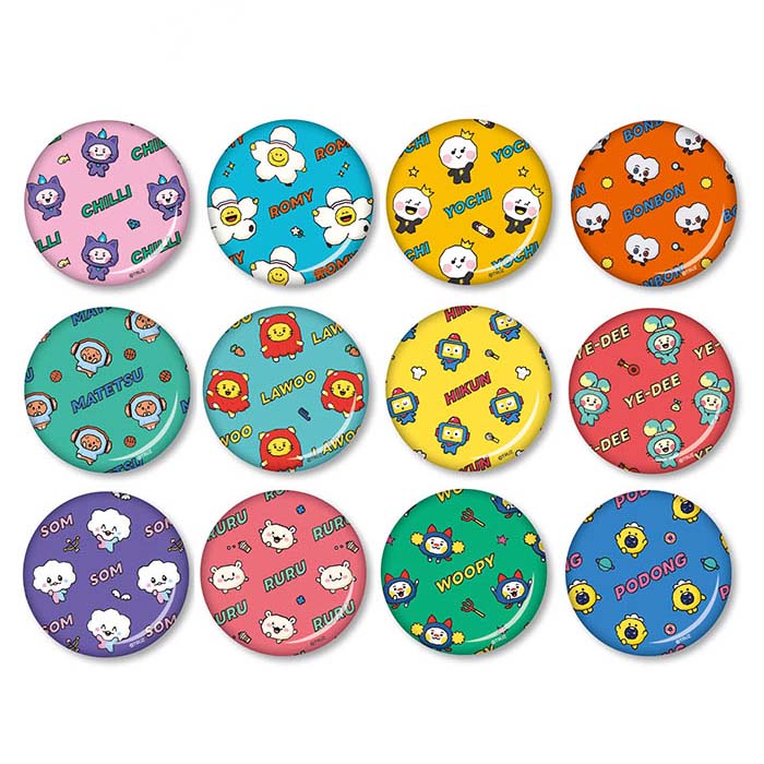 楽天市場】BT21 スターカンバッジコレクション【8個入