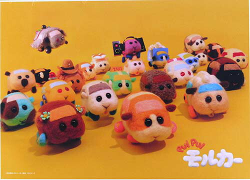 PUI PUI モルカー No.500-374 モルカー大集合！ パズル【1個入り】　アニメ　グッズ　テレビ　絵本　キャラクター　景品　イベント　ジグソーパズル　パズル　領収書画像