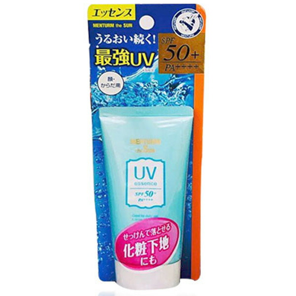 楽天市場 メール便 送料無料 メンタームザサンuvエッセンス 顔 からだ用 日やけ止めジェル 50g 近江兄弟社 日焼け止め Uvケア 白石薬品online Shop 楽天市場店