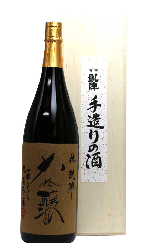 楽天市場】悦凱陣 大吟醸 山田錦 1800ml − 丸尾本店 : 銘酒しらい屋