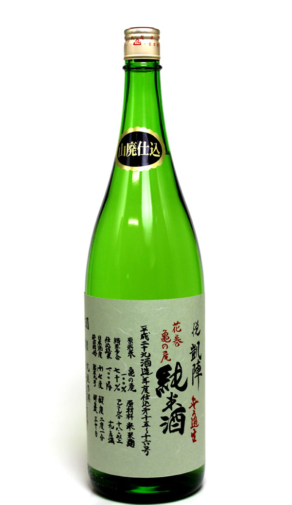 悦凱陣 大吟醸 山田錦 1800ml 日本酒 悦 凱陣 純米大吟醸 山田錦 カートン箱入り【丸尾本店