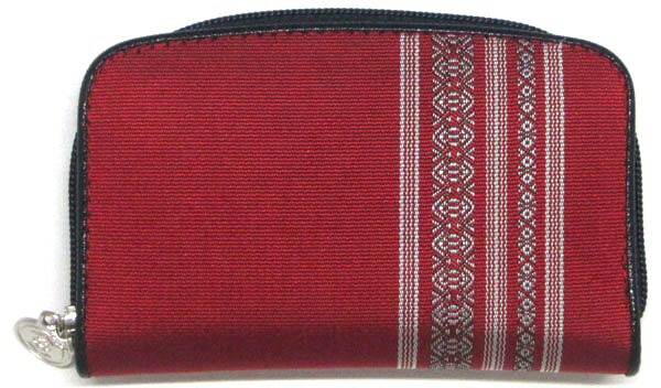 楽天市場】福岡県伝統工芸品 博多織財布波柄 がま口財布紺色 : 和風