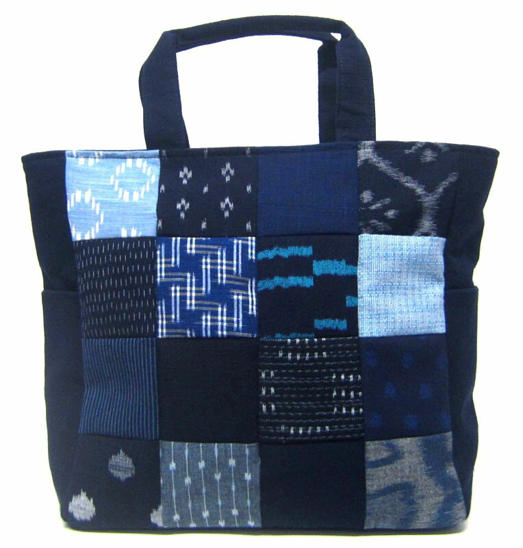 楽天市場】和柄 パッチワーク ミニトート バッグ : Raksa