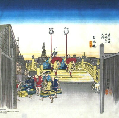 楽天市場】日本のお土産和柄ハンカチ 海外おみやげ浮世絵はんかち歌川