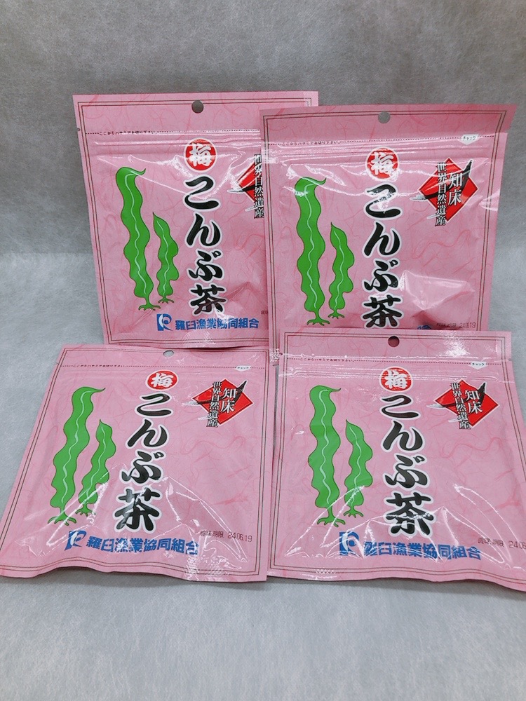 楽天市場】昆布茶3種セット[羅臼昆布茶100 50g こんぶ茶60g 梅こんぶ茶