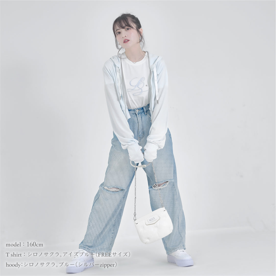 大人気Tシャツ と 限定コラボ！【シロノサクラ。 × Lumignon