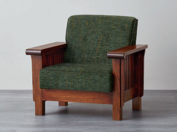 楽天市場】永田良介商店 一人掛け ソファ 肘掛け 椅子 オーク 木製 楢