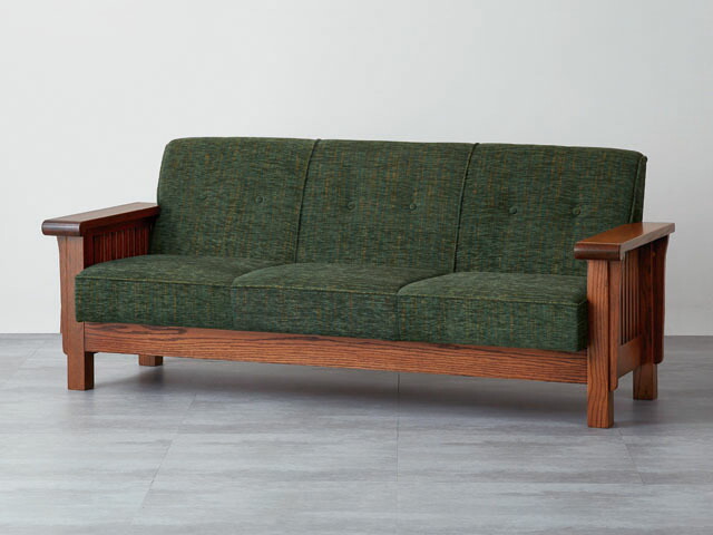 楽天市場】カントリーハウス 3Pソファ 3人掛けソファ CLC33 木部色