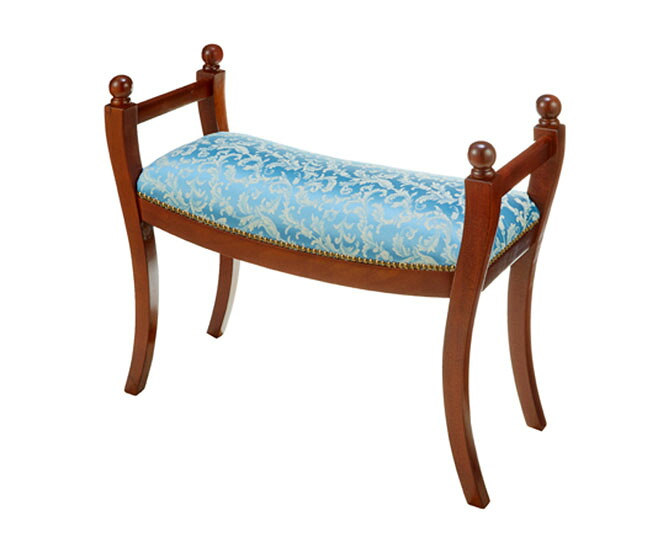 【貨物輸送無料】\u003cBR\u003eイタリア製 アンティーク調 長椅子 青み \u003cBR\u003e手長椅子 腰掛け 女性議長 居敷き 居敷き 助けること居敷き \u003cBR\u003eイタリア共和国調度品 ヨーロッパ ヨーロピアン 古典派音楽 今めかしい \u003cBR\u003e※北海道・沖縄・離島は別途貨物輸送お積もり書き