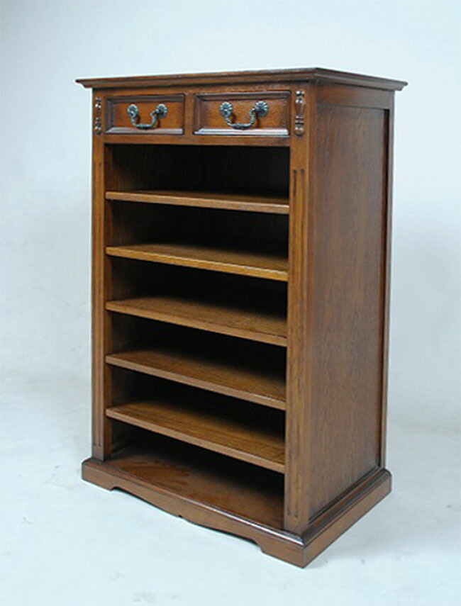 楽天市場】アンティークオーク フリーラックブラウン アンティーク