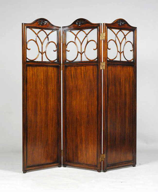 楽天市場】カントリーハウス 布張 3連スクリーン パーティション CPB51