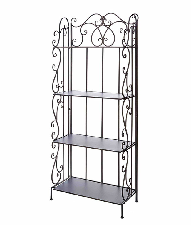 楽天市場】3段シェルフ アイアン ウッド シェルフ アイアン