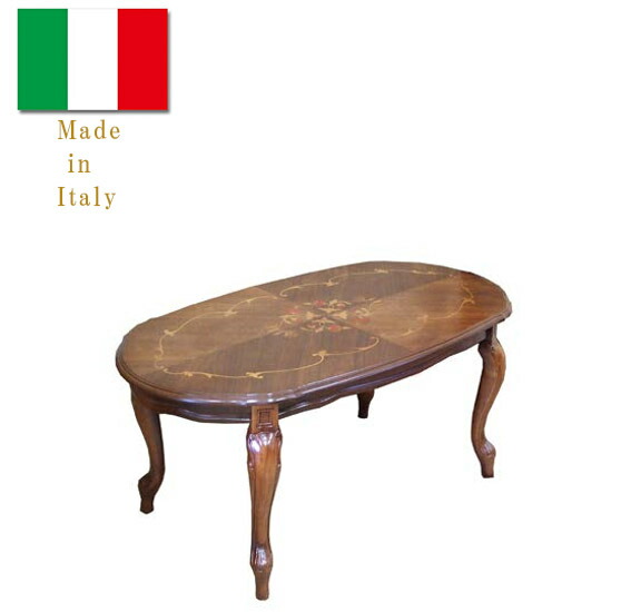楽天市場】イタリア製 象嵌 センターテーブルテーブル