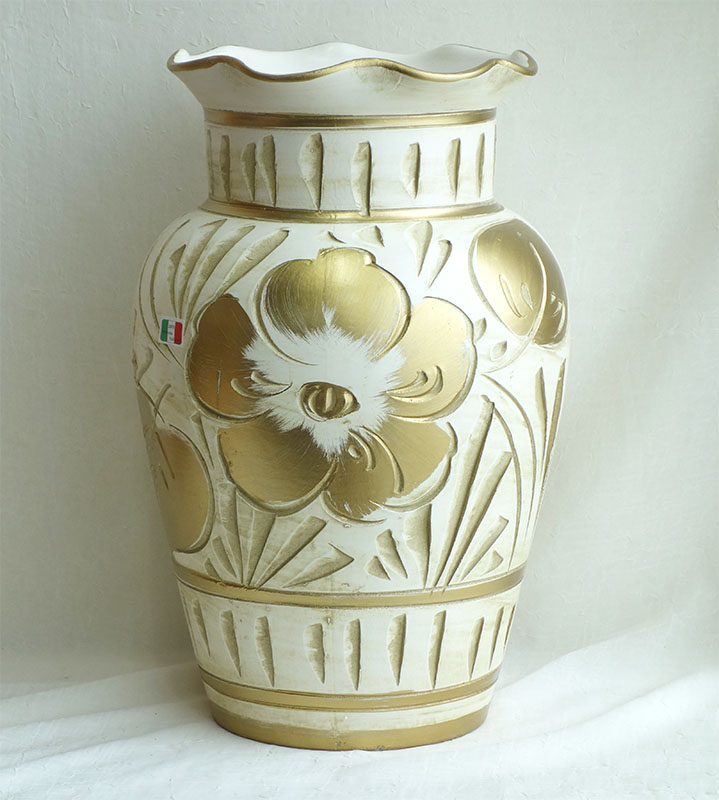イタリー製 陶製 花瓶 / 壺 / 傘立て 楽天市場】イタリア製 陶器 傘