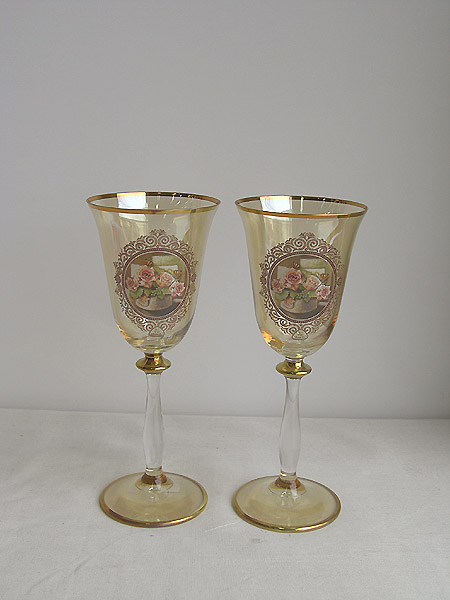 楽天市場】ベネチアガラス ベネチアワイングラス ワイングラス