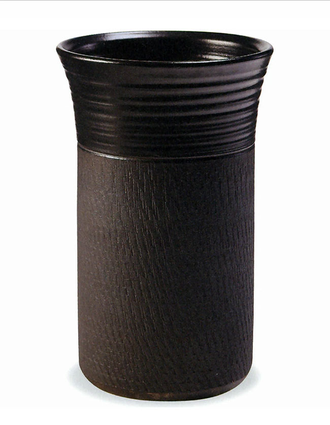 【送料無料】信楽焼　陶器　傘立て　 カサ立て　レインラック　和風　工芸品　焼き物　玄関収納 サイズ：W27×H43cm ※北海道・沖縄・離島の送料は別途見積り