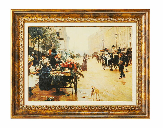 油彩画家 ウィルム ヘンラート イタリア製 絵画 額縁 輸入雑貨 複製画 アート 油彩画家 ウィルム ヘンラート イタリア製 絵画 額縁 輸入雑貨 複製画