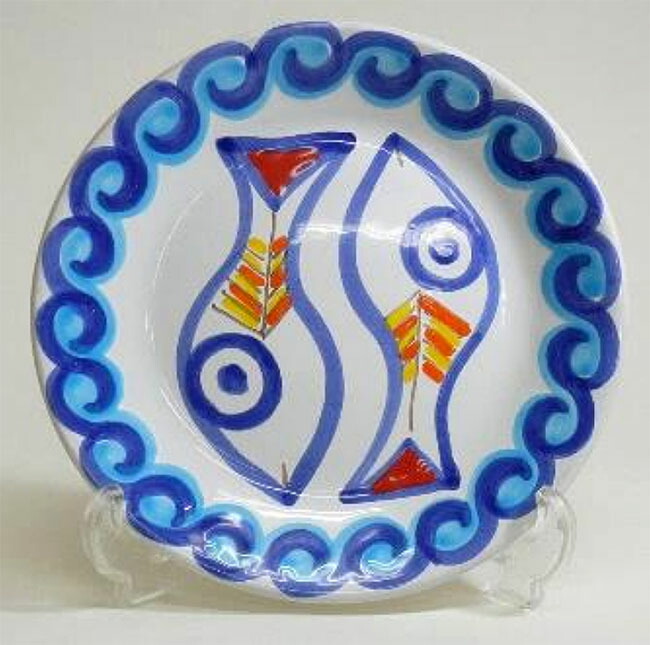 楽天市場】Susanna de Simone イタリア 絵皿 19cm カラフル