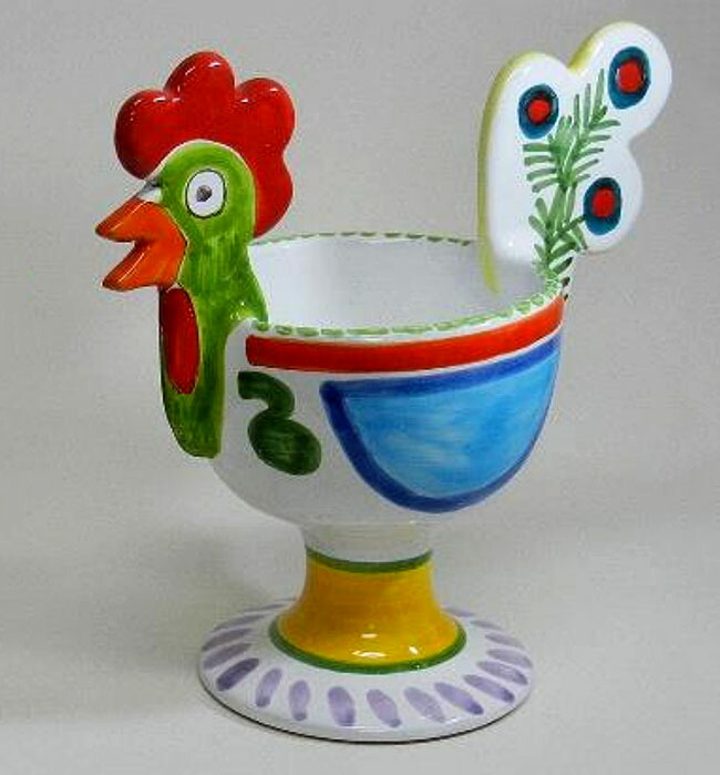 新品 壁掛け 木 鳥 陶器 スザンナ デシモーネ イタリア