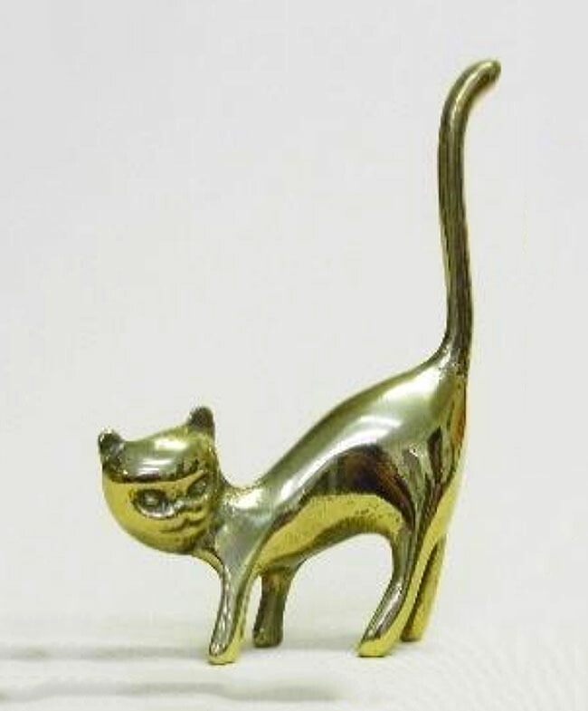 楽天市場】リングホルダー アクセサリーホルダー ゴールド 真鍮製