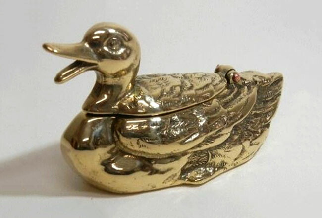 楽天市場】イタリア製 真鍮 灰皿クラシック アンティーク ゴールド