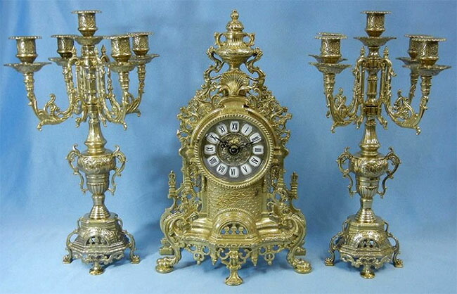 置き時計、高級、お洒落、シルバー、オブジェ、インテリア、イタリア製 置き時計 置時計 おしゃれ アナログ 丸型 見やすい アンティーク