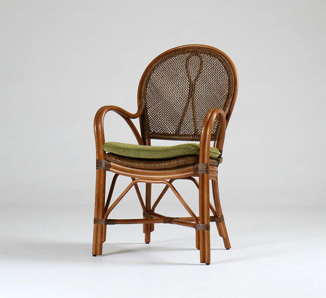 カザマ アコルデアーム チェア 籐家具 ラタン 楽天市場】カザマ KAZAMA アコルデ アームチェア ラタン家具 籐家具 01