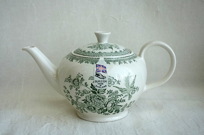 バーレイ プレート バーレイ グリーン ハイビスカス burleigh バーレイ