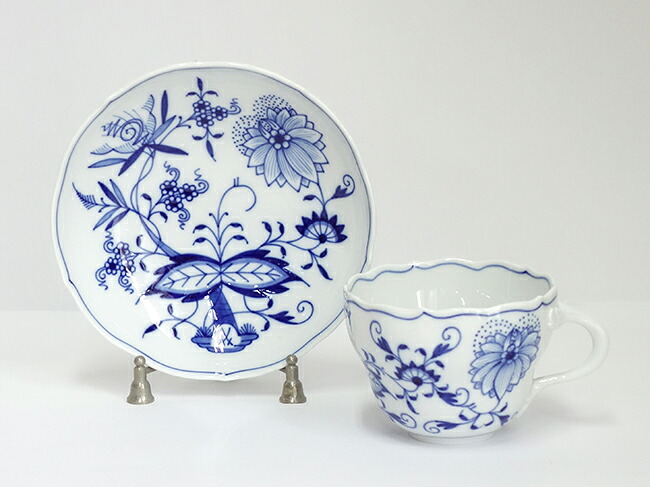【送料無料】【即納可】ドイツ製　マイセン　MEISSEN　カップ＆ソーサー
